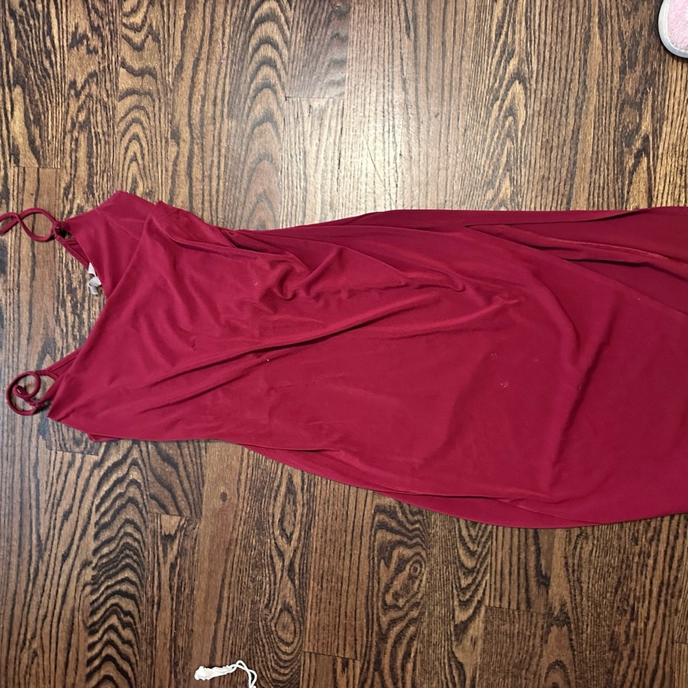 Asos red dress